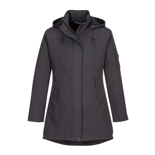 Portwest Carla Softshell Jacket (3L) - Charcoal Grey