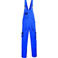 Portwest Texo Contrast Bib & Brace - Royal Blue