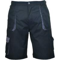 Portwest Texo Contrast Shorts - Black