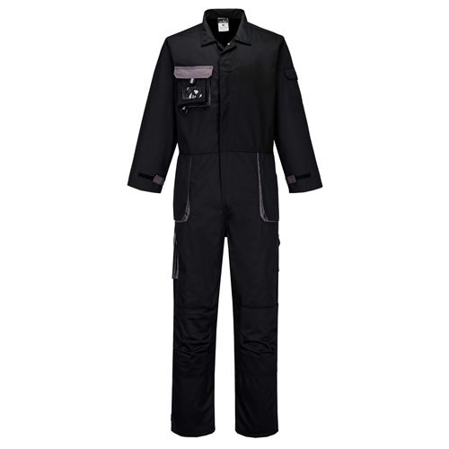 Portwest Texo Contrast Coverall - Black