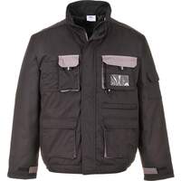 Portwest Texo Contrast Jacket - Lined - Black