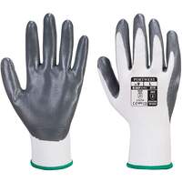 Portwest Flexo Grip Nitrile Glove (Vending) - White/Grey