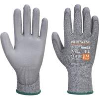 Portwest Vending MR Cut PU Palm Glove - Grey