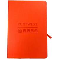 Portwest Base Soft Touch Notebook - Orange