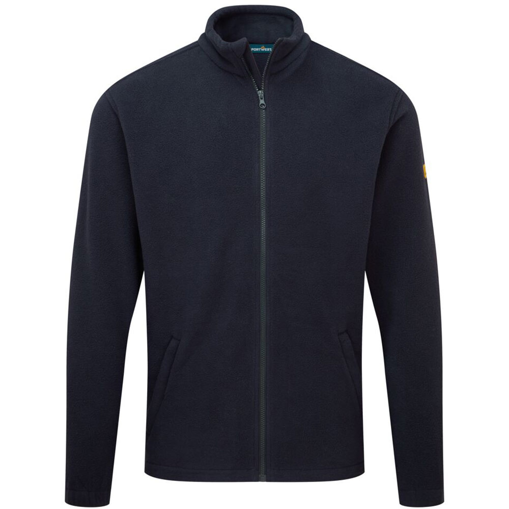 Portwest Dark Anti-Static Esd Fleece - Navy - Xs