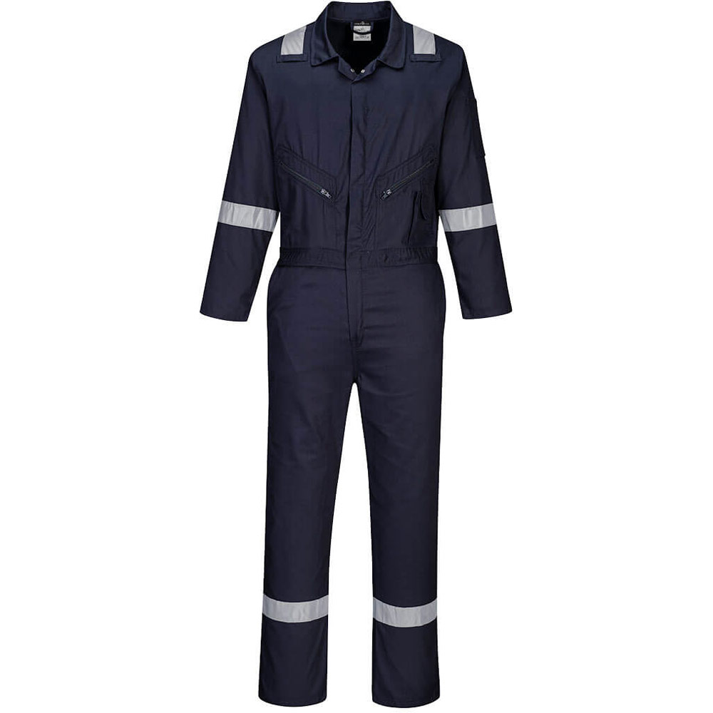 Portwest Dark Iona Cotton Coverall - Navy - 4XL