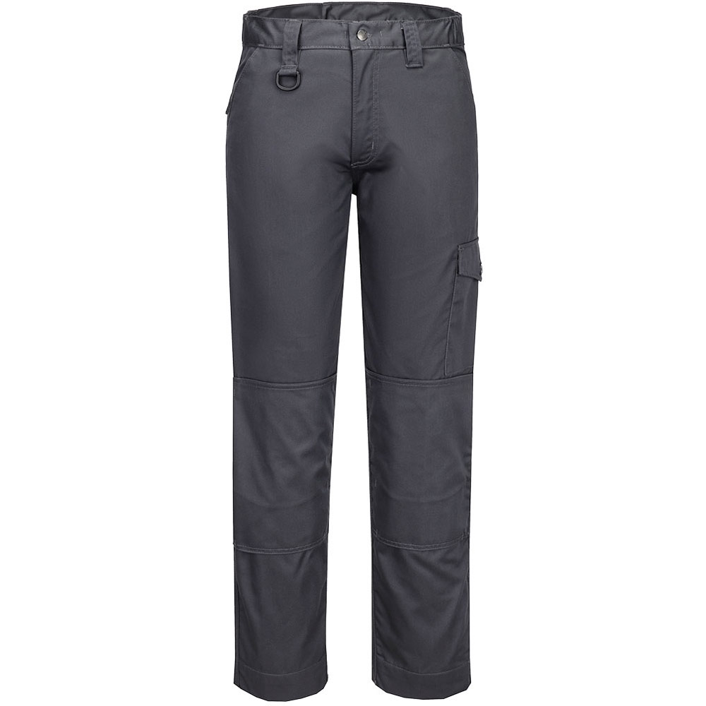 Portwest Grey Super Work Trousers - Metal - 48 Regular