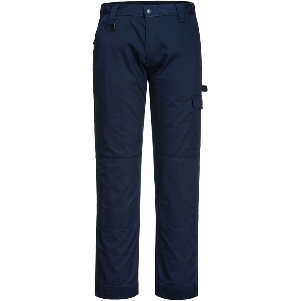 Portwest Dark Super Work Trousers - Navy - 38 Short