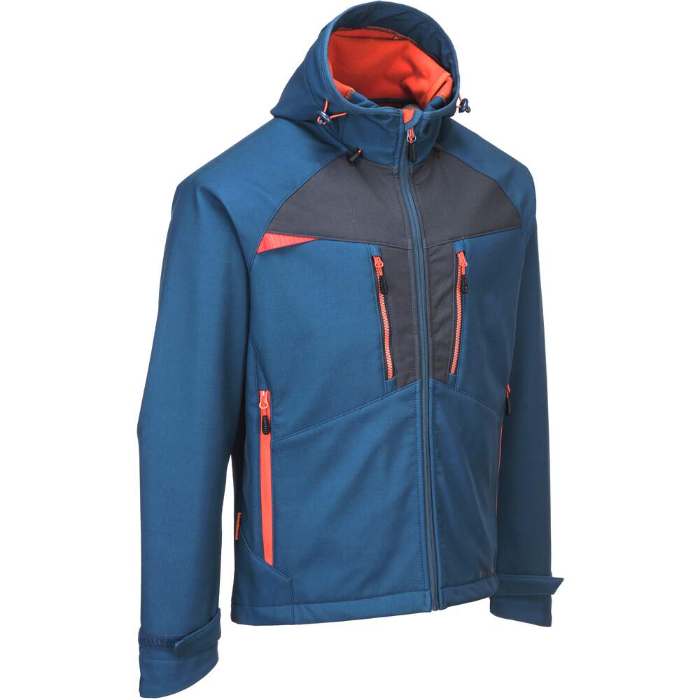 Portwest DX4 Softshell Jacket (3L) - Metro Blue | The PPE Online Shop