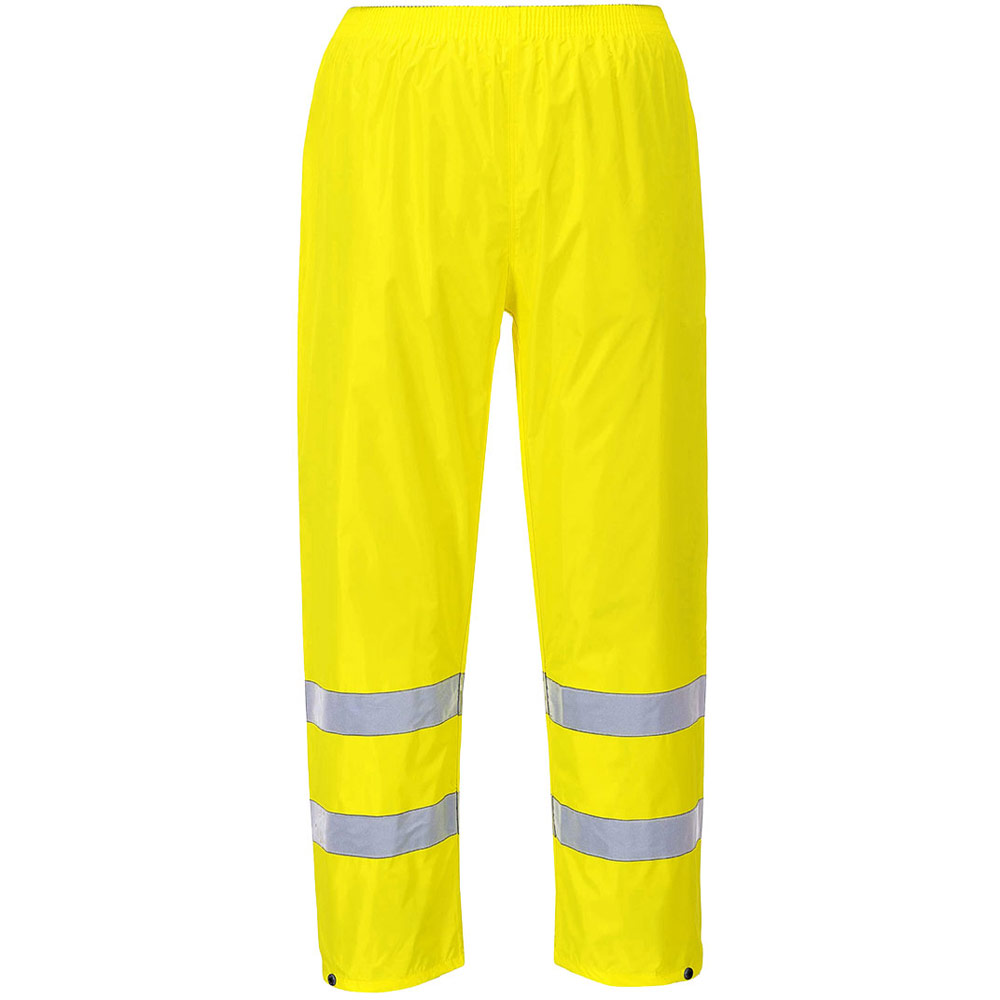 Portwest Yellow Es1 Essential Hi-Vis Rain Trouser - Medium