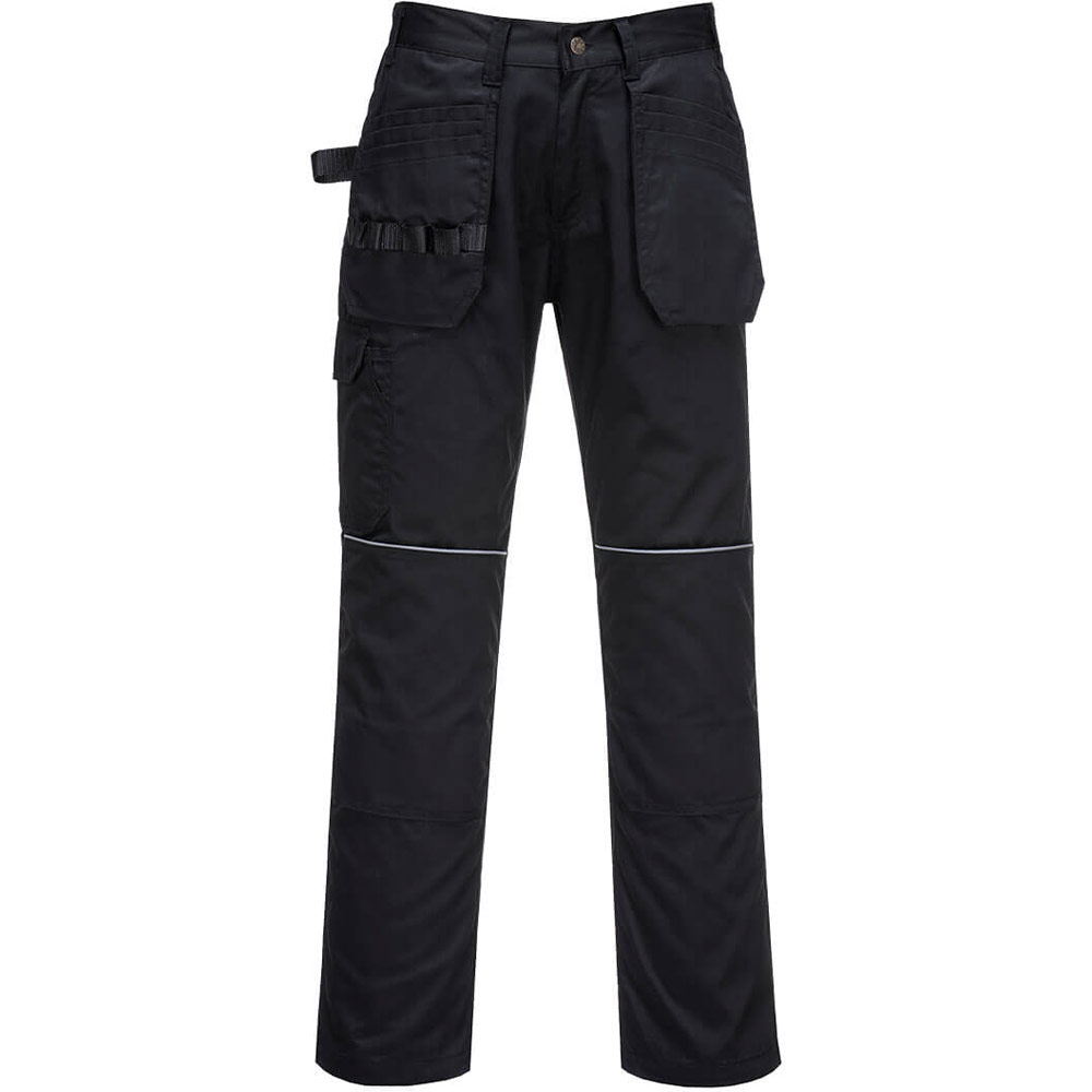 Portwest Black Es1 Essential Holster Trousers - 33 Short