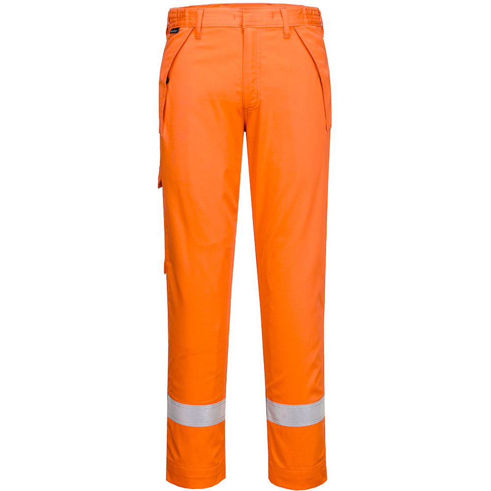 Portwest Orange Bizflame Work+ Fr Trousers - 33
