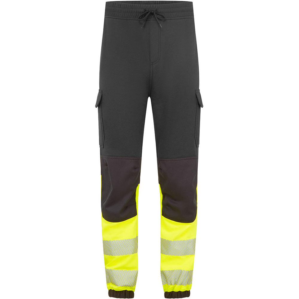 Portwest Black/Yellow Pw3 Modaflame Hi-Vis Class 1 Fr Jogger - 3XL