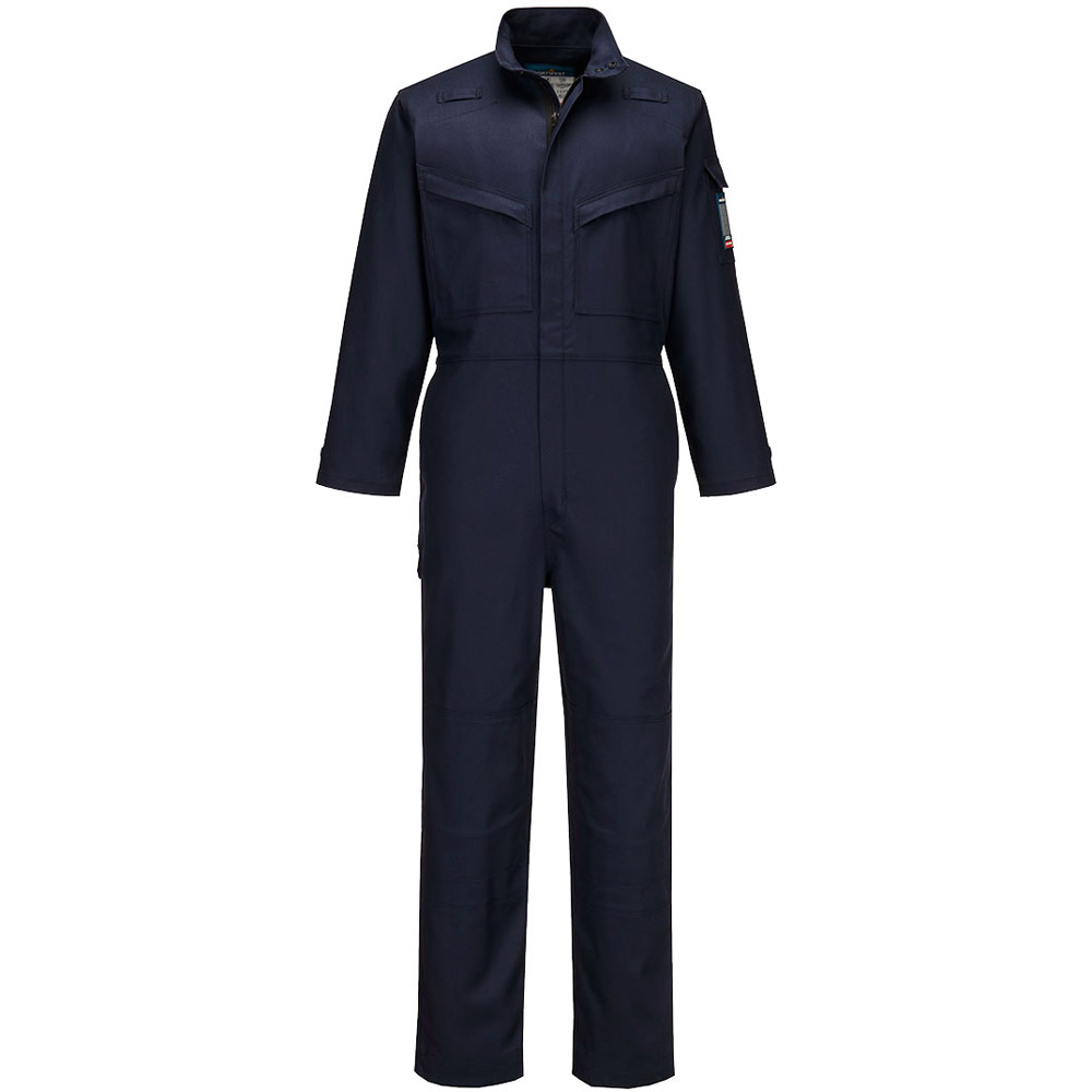 Portwest Bizflame Industry FR Coverall - Navy | The PPE Online Shop