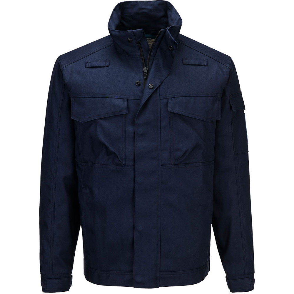 Portwest Bizflame Industry Fr Jacket - Navy - 4XL