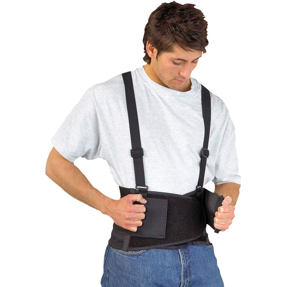 Portwest Black Support Belt - Xl | 42-48 Inch Waist