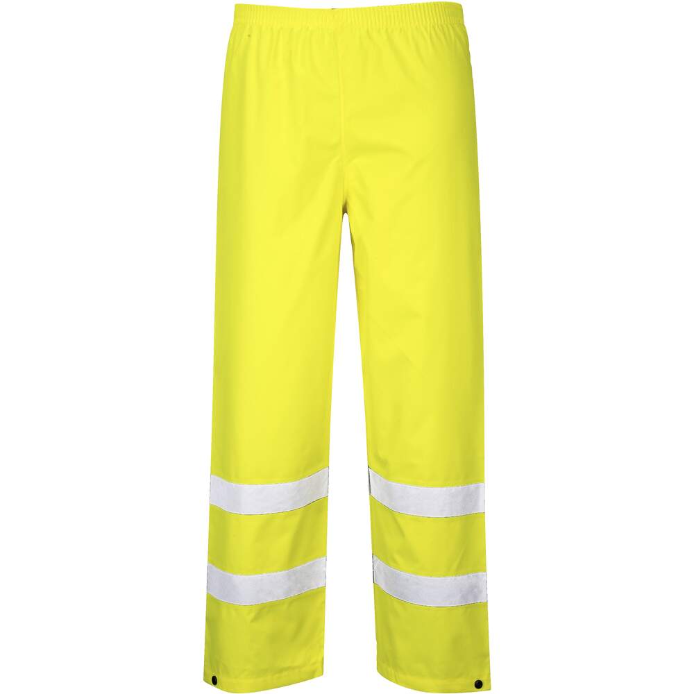 Photos - Safety Equipment Portwest Hi-Vis Traffic Trouser - Yellow - Small S480YERS 