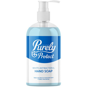 Purely Protect Antibacterial Hand Soap 500ml Pump