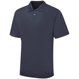 Supertouch Bird Eye Polo Shirt - Navy