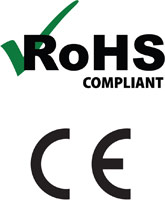 L.E.D. & COB Lights - CE Mark and RoHS Compliant