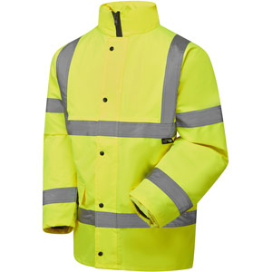 Supertouch Fleece Lined Parka - Yellow