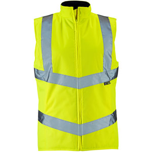 Supertouch Ladies Hi Vis Anjali Body Warmer - Yellow