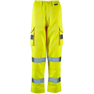 Supertouch Ladies Hi Vis Hana Combat Trouser - Yellow