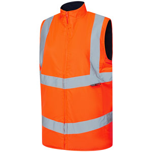Supertouch Ladies Hi Vis Anjali Body Warmer - Orange
