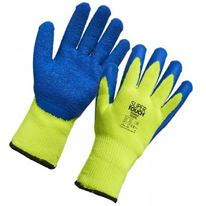 Supertouch New Topaz Cool Gloves - Yellow/Blue