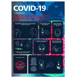 A3 COVID-19 Steps To Minimise S/A Vinyl - FA062A3SAV