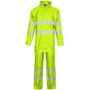 Supertouch Contractor Rainsuit - Yellow