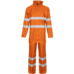Supertouch Contractor Rainsuit - Orange