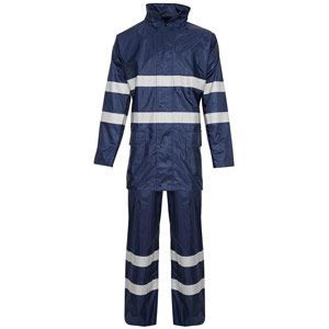 Supertouch Contractor Rainsuit - Navy