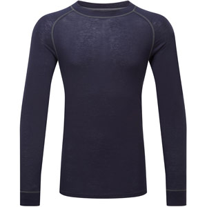 Supertouch System Eco Merino Wool Base Layer Top - Navy