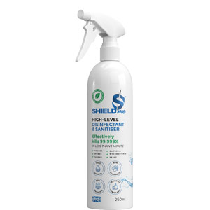 SHIELDme High-Level Disinfectant & Sanitiser - 250ml