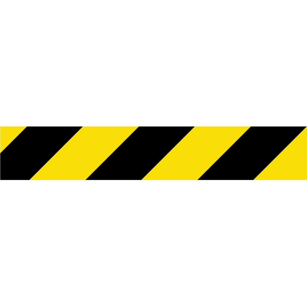 Social Distancing Self Adhesive Floor Tape 50mm X 33m Black Yellow Chevron The Ppe Online Shop